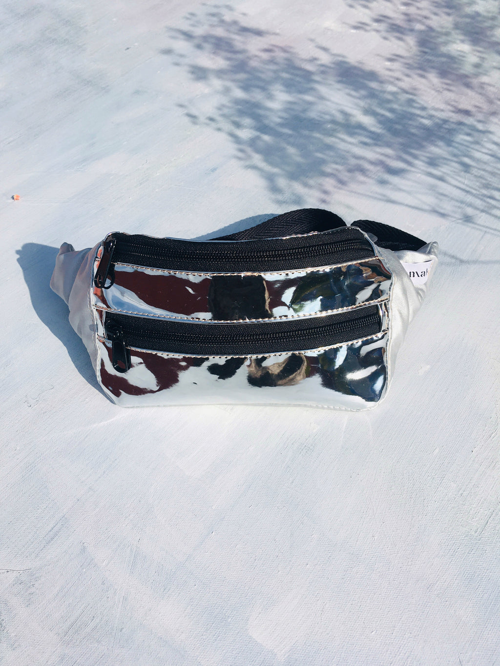 Mirror Belt,  riñonera efecto espejo.
