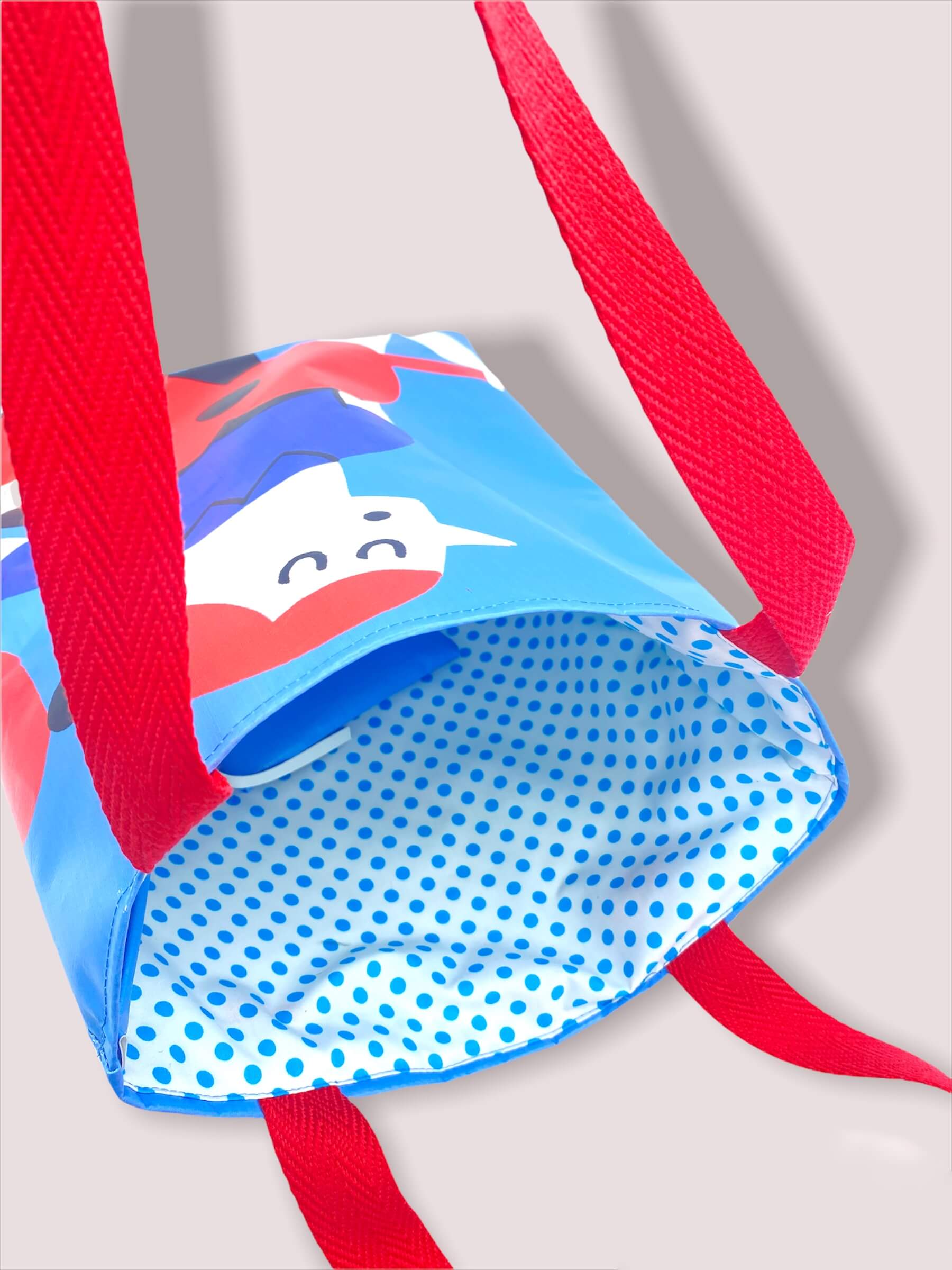 vista interior tote bag