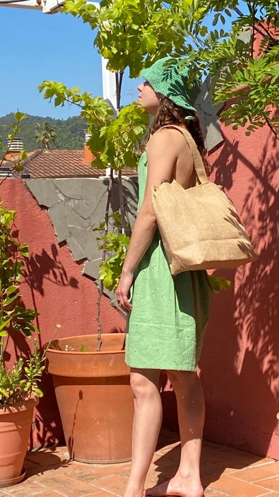 Bolso de mano "Girasoles"