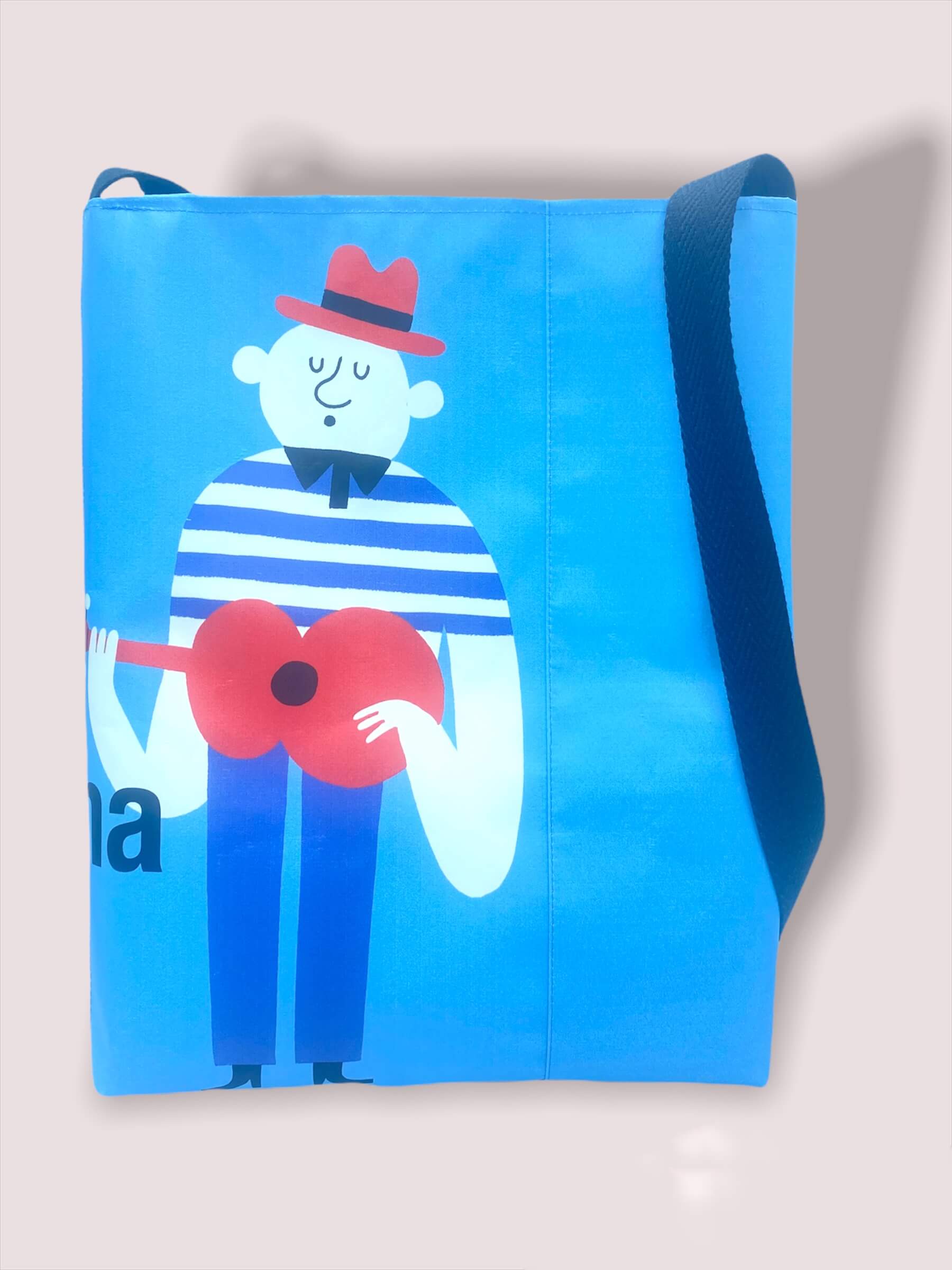 vista frontal tote bag
