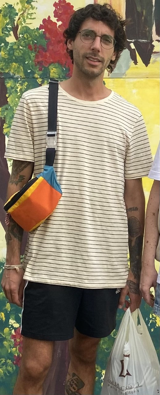 color block riñoneras